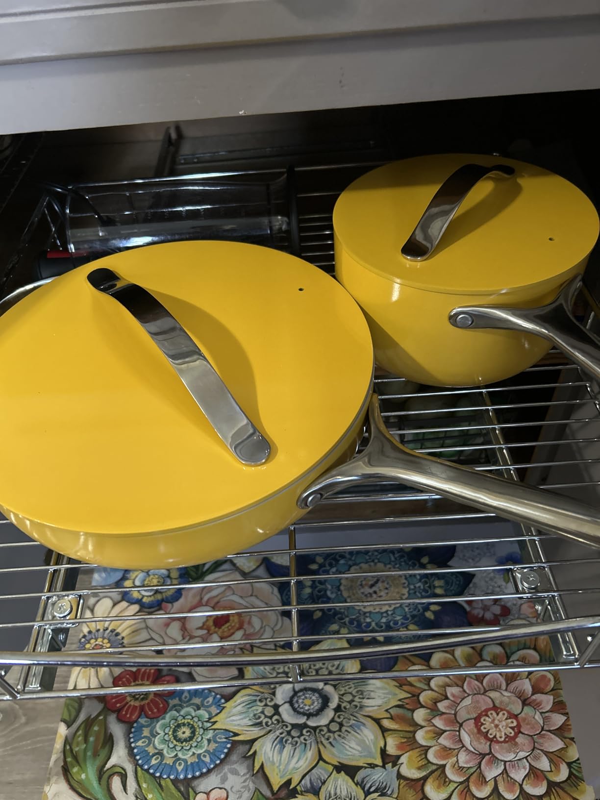 Caraway Nonstick Ceramic Sauce Pan with Lid (3 qt) - Non Toxic, PTFE & PFOA Free - Oven Safe & Compatible with All Stovetops (Gas, Electric & Induction) - Cream customer photo 1