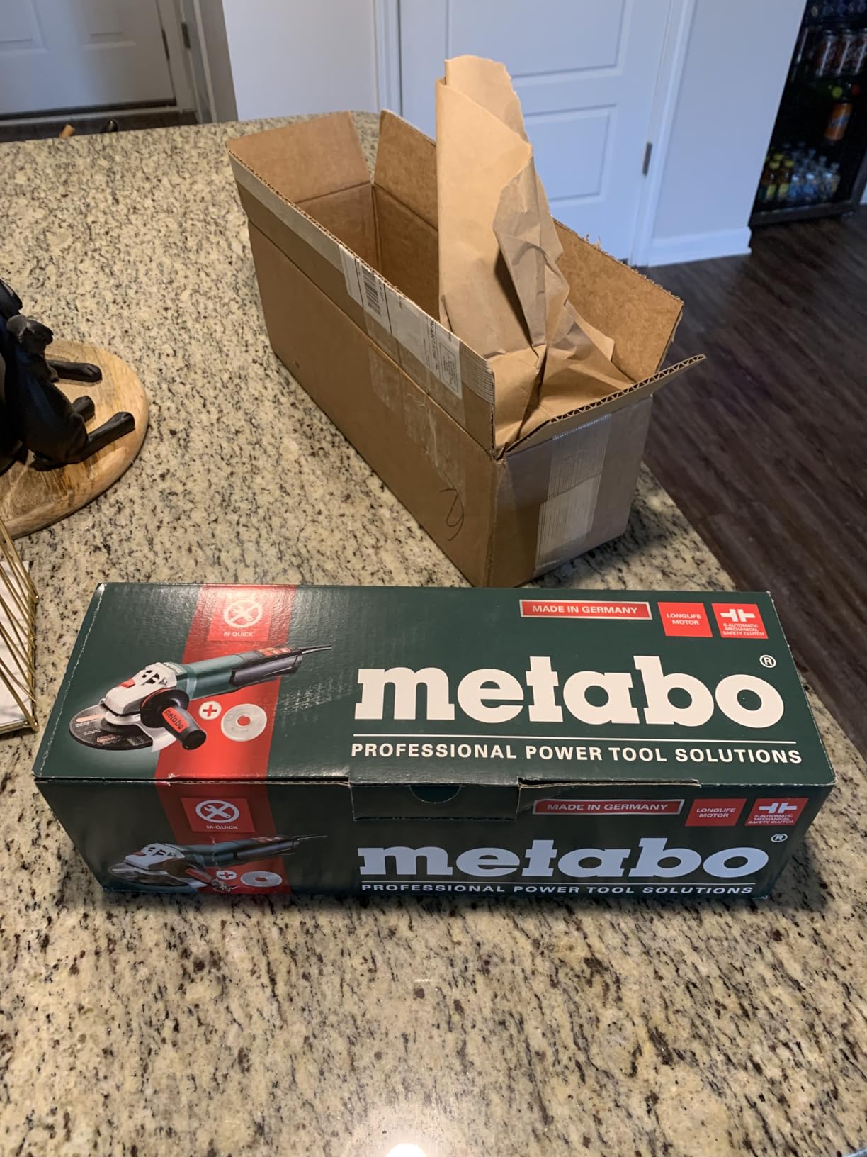 Metabo 4-1/2-5-Inch Angle Grinder, 11 Amp, 11,000 RPM, Non-Locking Paddle Switch, Made in Germany, WP 11-125 Quick, 603624420 customer photo 1