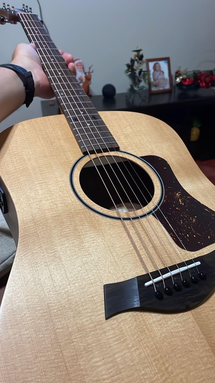 Taylor Big Baby Taylor BBTe Acoustic-electric Guitar - Natural Sitka Spruce customer photo 1