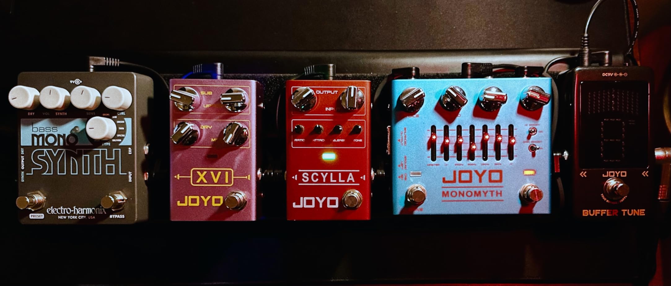 JOYO Buffer & Tuner Guitar Pedal, ±1 Cent Accuracy with LED Display & Analog Buffer Circuit, DC Output, True Bypass (Buffer Tune JF-19) customer photo 1
