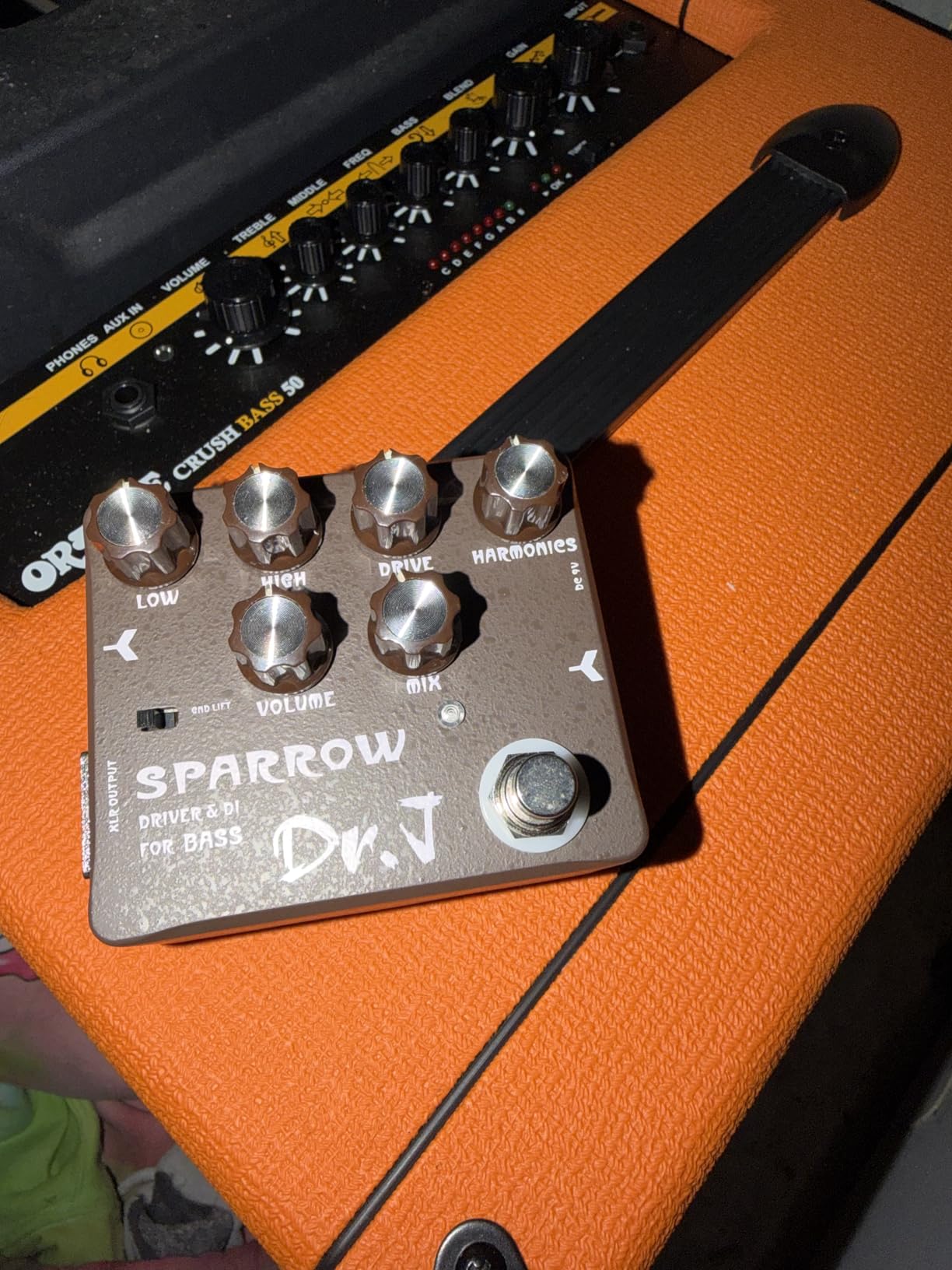 JOYO Buffer Pedal Effect Built-in Double Buffer Groups and Boost for Electric Guitar Bypass High-end Edition Dr.J Series (D57) customer photo 1