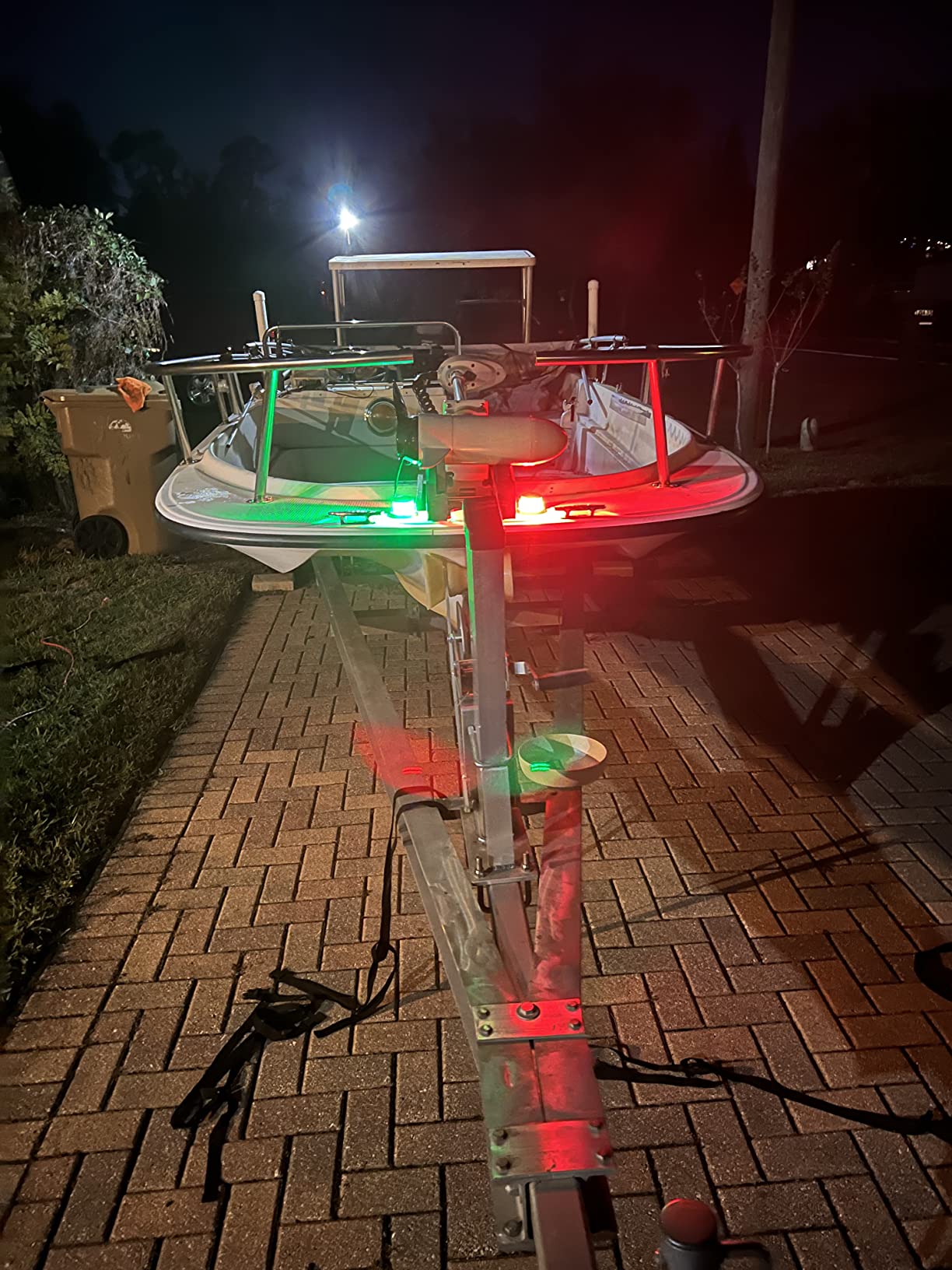 Marinexplore Stern Light - White LED Anchor & Bimini Top Lights for Pontoon & Fishing Boats, 3NM, 1224V, 12'' customer photo 2