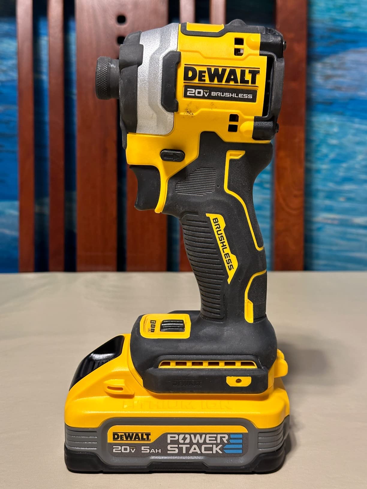 DEWALT Powerstack 20V MAX Battery, Rechargeable, 5Ah, Lithium Ion, 2-Pack (DCBP520-2) customer photo 1