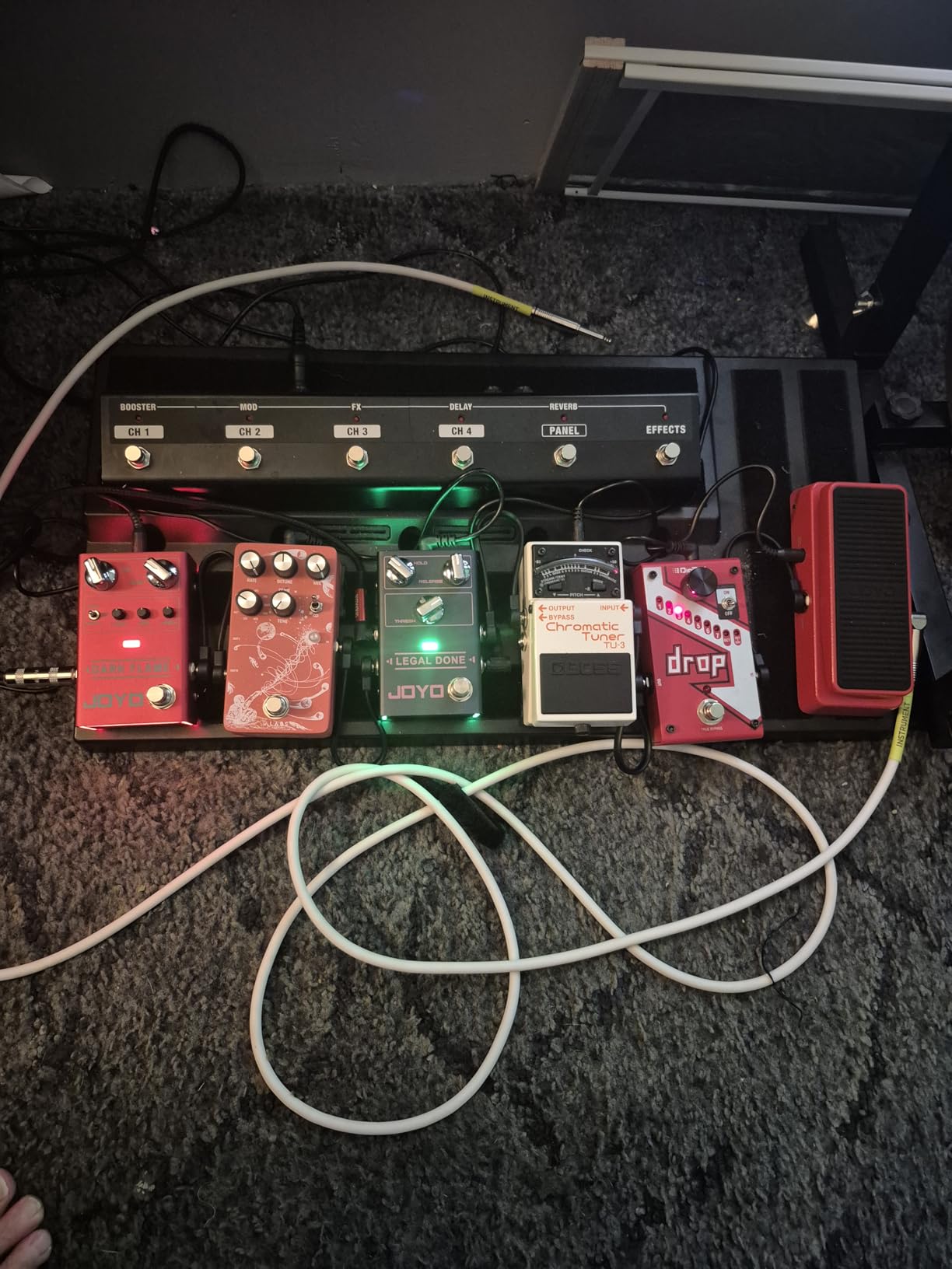 JOYO Noise Gate Pedal Noise Suppressor Guitar Pedal Noise Killer and Reduction Hum for Electric Guitar 4 Cable Method (LEGAL DONE R-23) customer photo 1