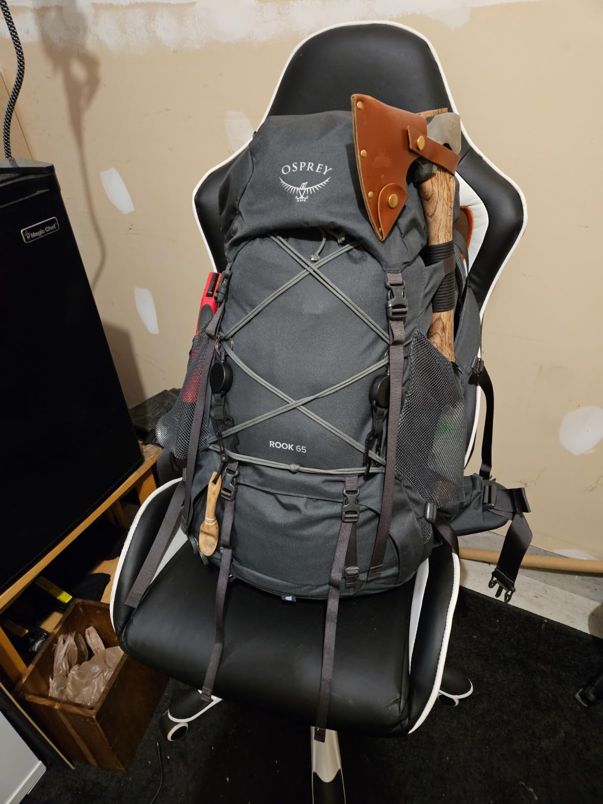 Osprey Rook 65L Men's Backpacking Backpack, Histosol Brown/Rhino Grey customer photo 1