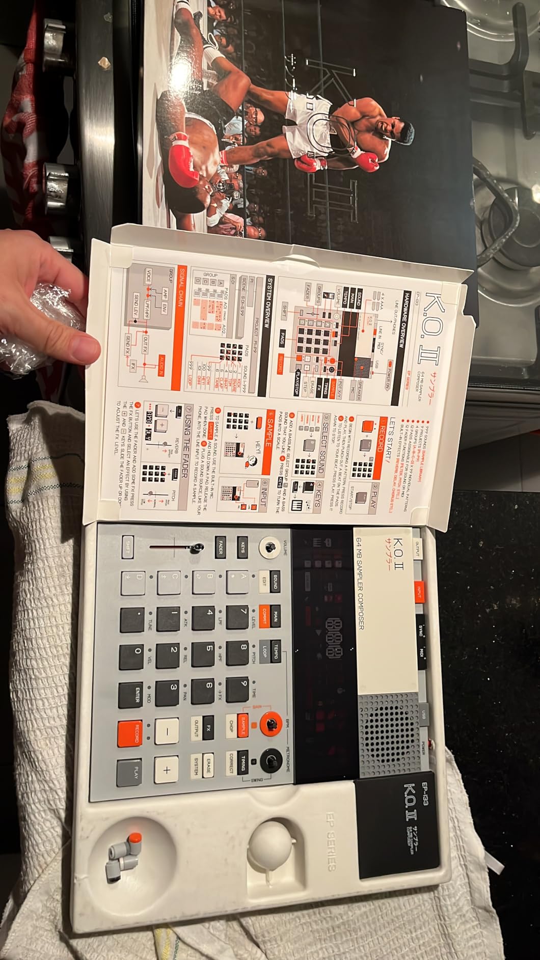 Teenage Engineering EP-133 K.O. II Sampler, Drum Machine and Sequencer customer photo 1
