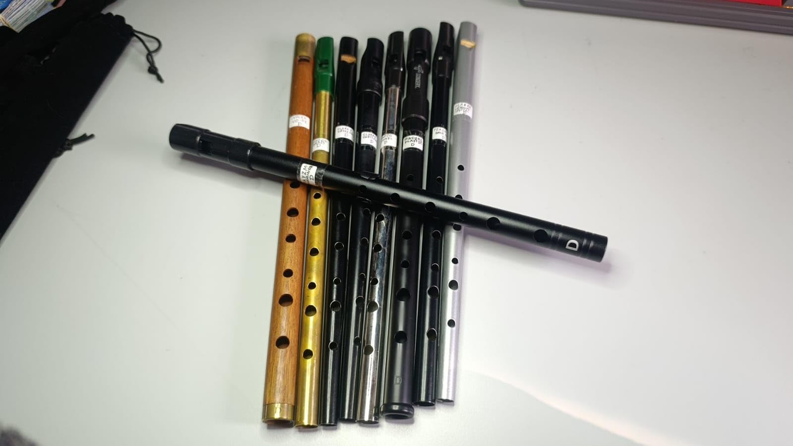 Rayzm Tin Whistle/Irish Flute, C-Key 6-Hole Aluminum Penny Whistle for Beginners (Silver) customer photo 1