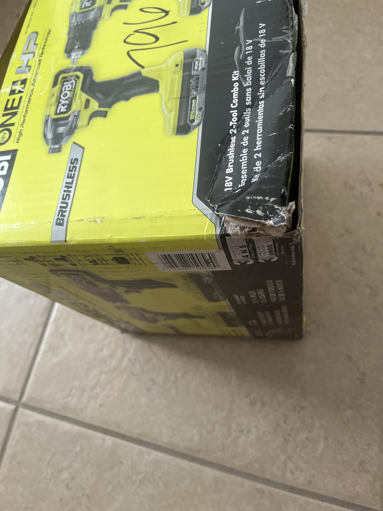 ONEAND HP 18V BRUSHLESS Cordless 2-Tool Combo KIT W/2 2.0 AH Batteries, Charger customer photo 1