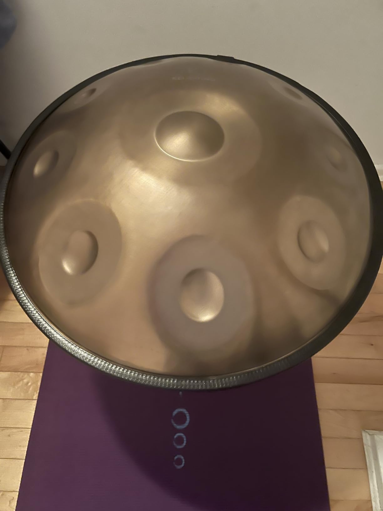 Handpan Drum 22 Inches D Minor Kurd, 432Hz 10 Notes Hand Drum Instrument, Premium Steel Drum, Handpan Instrument for Adults customer photo 2