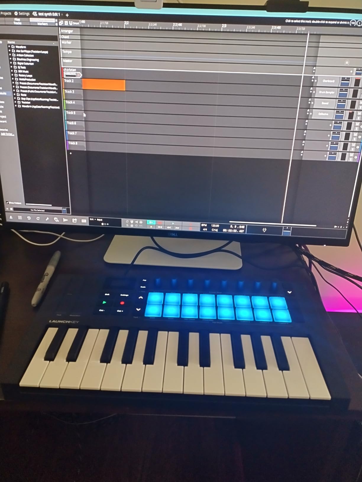 Novation Launchkey 49 MK4 - 49 Key Semi-Weighted, USB, MIDI Keyboard Controller with DAW Integration. Chord and Scale Modes, 8 Drum Pads, and Arpeggiator. Includes Software Bundle for Music Production customer photo 2