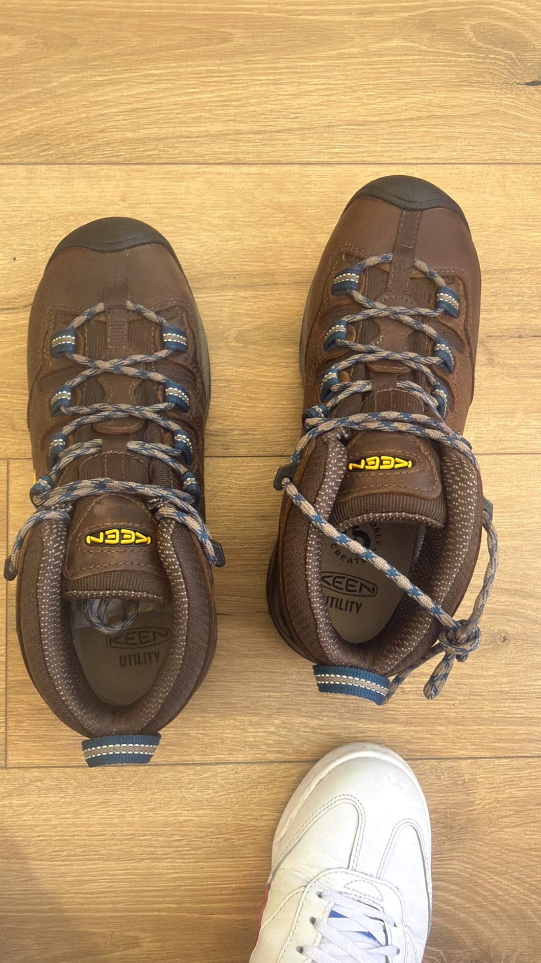 KEEN Utility Men's Detroit XT Mid Steel Toe Waterproof Work Boots customer photo 2