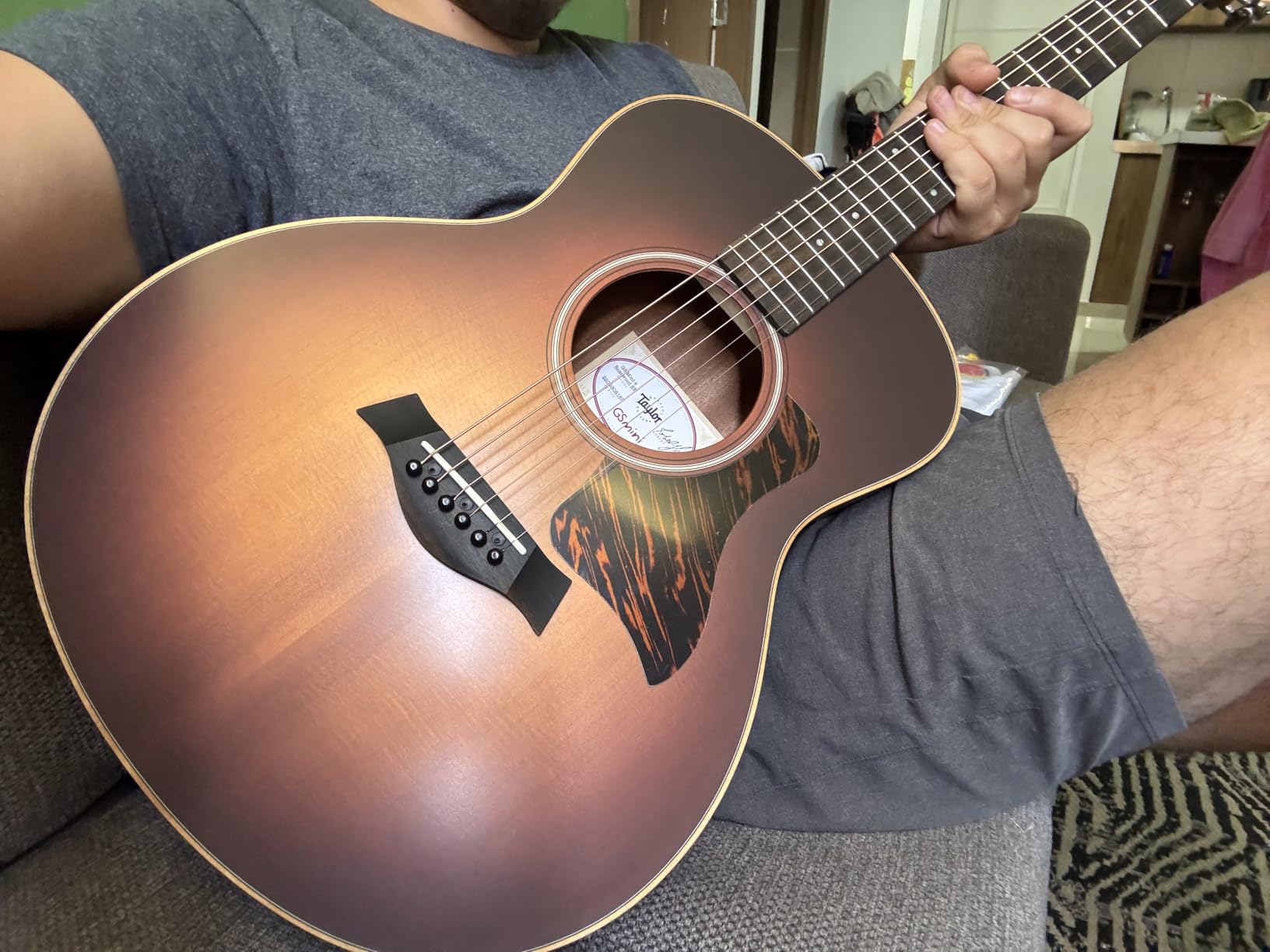 Taylor GS Mini-e Rosewood SB Acoustic-electric Guitar - Sunburst customer photo 1