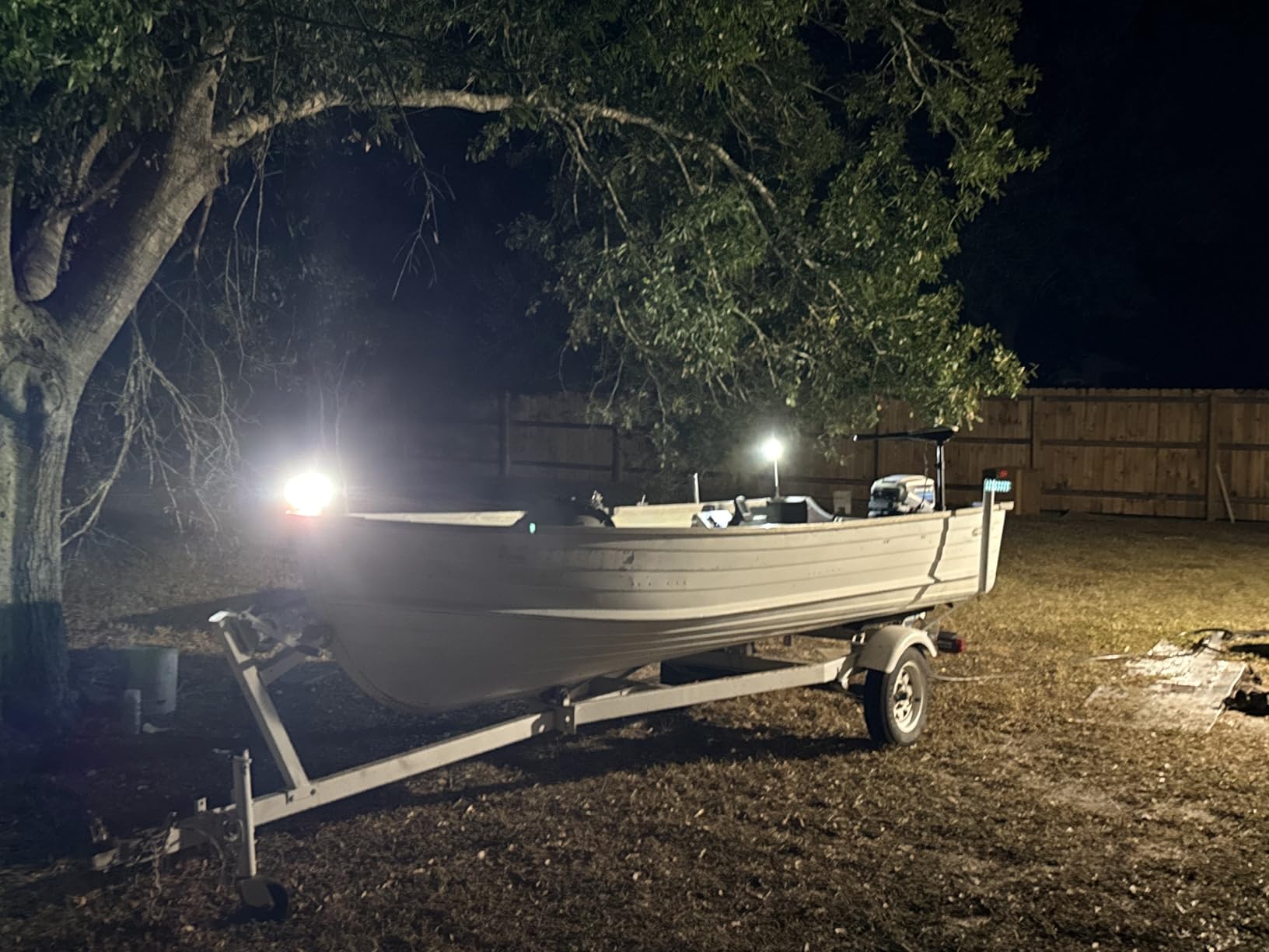 12 Inches Bimini Light for Pontoon Boat, Pontoon Navigation Lights Anchor Light Stern Lights for Bimini Top Mount Waterproof IP67, White Fold Down LED Marine Boat Rear Running Lighting customer photo 1