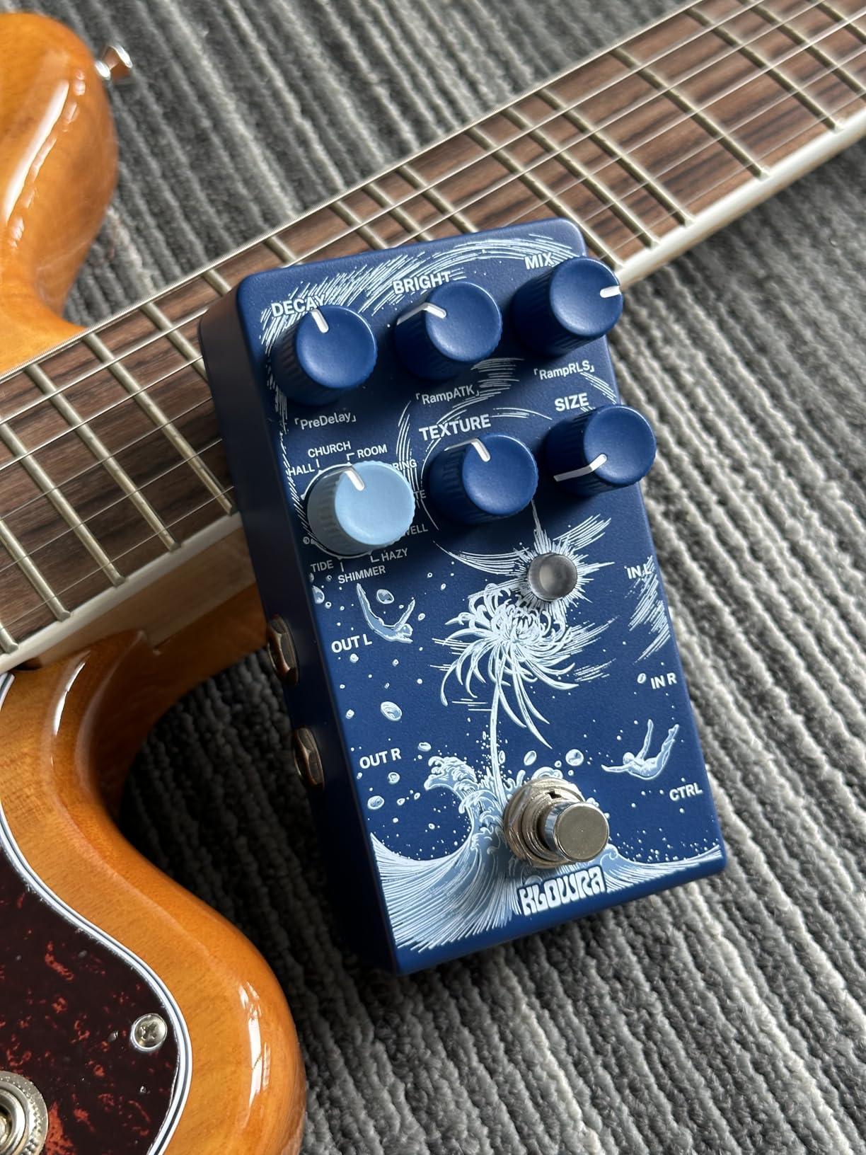 Sprout Modulation Guitar Pedal for Electric Guitar with CTRL Input, Digital Guitar Pedal with 9 Effects Rotary, Chorus, Flanger, Analog Dry Through, True Bypass, Tap Tempo, Presets customer photo 2