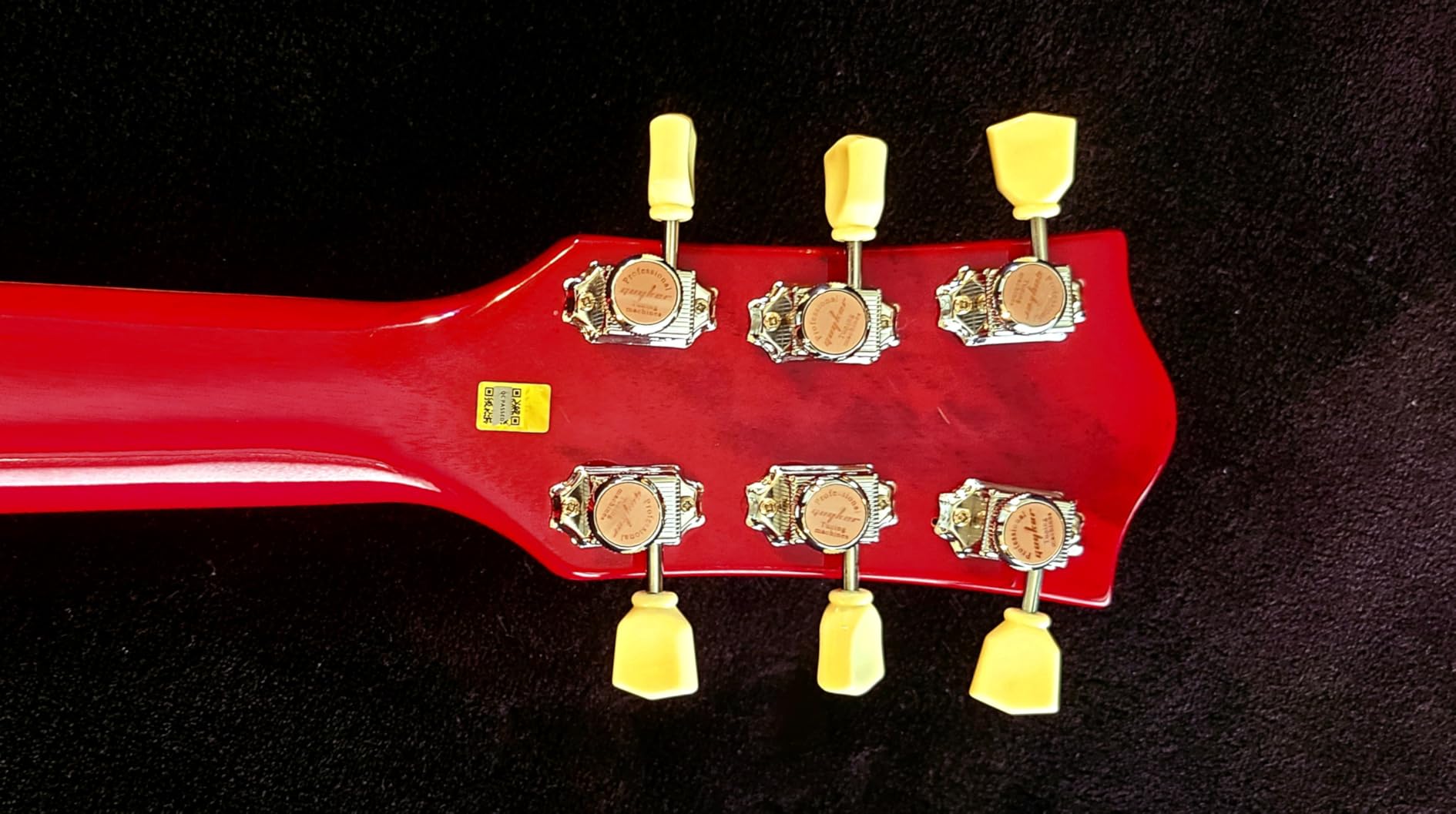 Leo Jaymz SC Series Electric Guitar, Mahogany Body, Dual Humbuckers (Matt Black X) customer photo 2
