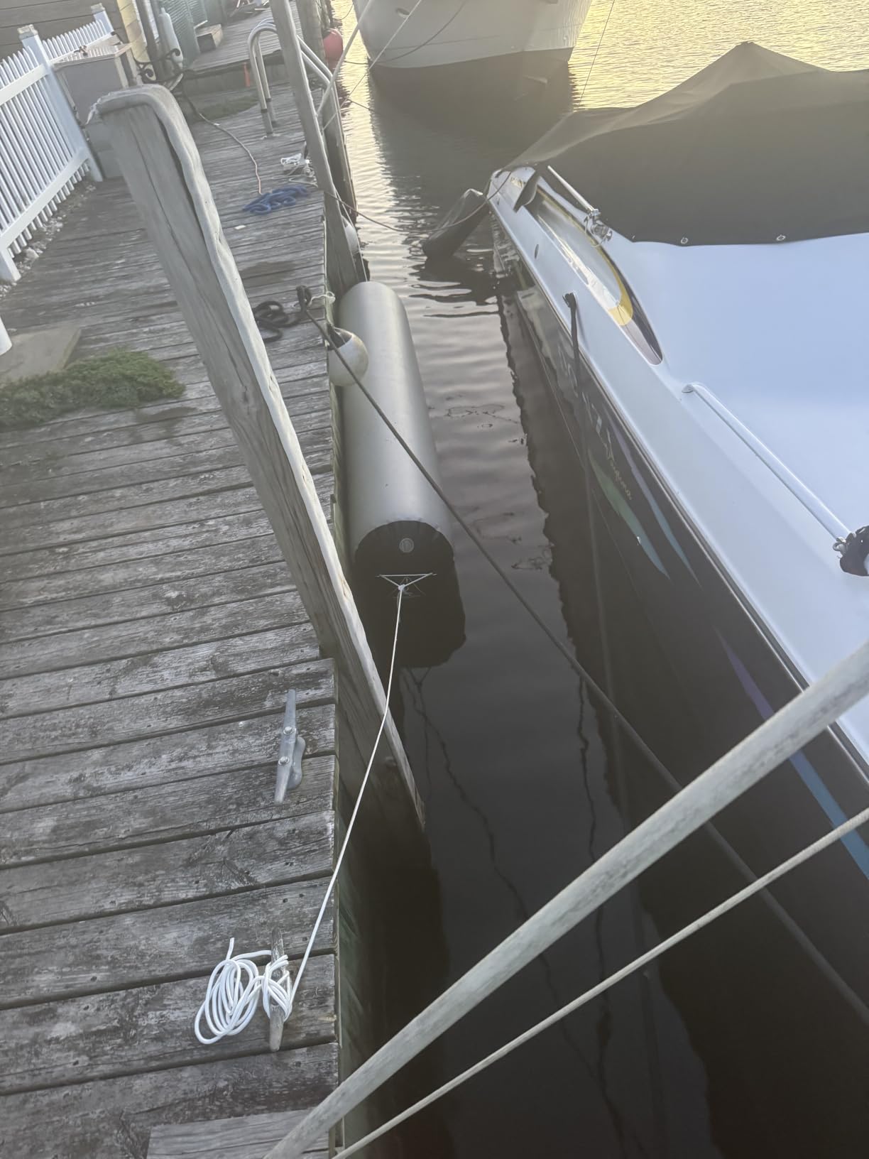 Inflatable Boat Bumpers for Docking, Large Inflatable Boat Dock Fenders and Bumpers for Fishing Boat, Pontoon Boat, Yachts and Jet Ski customer photo 1