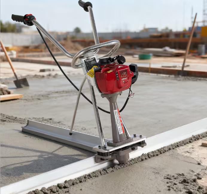 1.4HP Concrete Power Screed with 10ft & 14ft (10 FT Set (1 Motor + 1 Blade)) customer photo 2