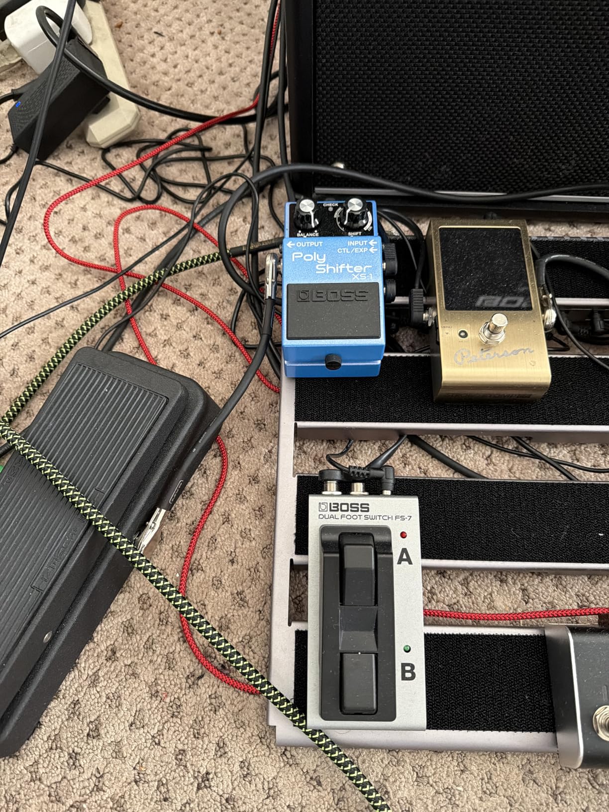 BOSS XS-1 Poly Shifter Compact Pitch Shifting Pedal customer photo 1