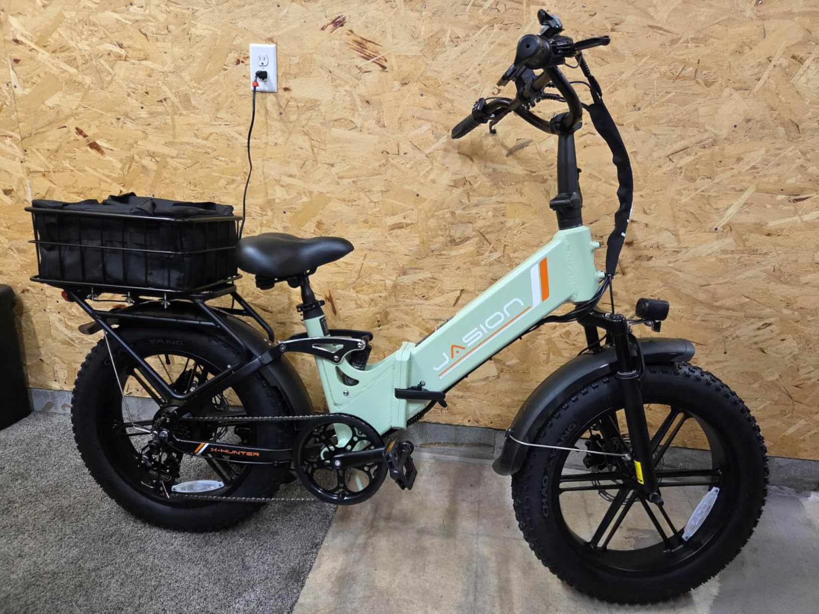 Jasion Thunder PRO/ST Electric Bike,2000W Peak Ebikes for Adults,26''Fat Tire Best Ebike for Men,90 Miles with 1040Wh Battery,35 MPH Max Speed Bicycles,500 lbs Capacity,Certified By UL2849 customer photo 2
