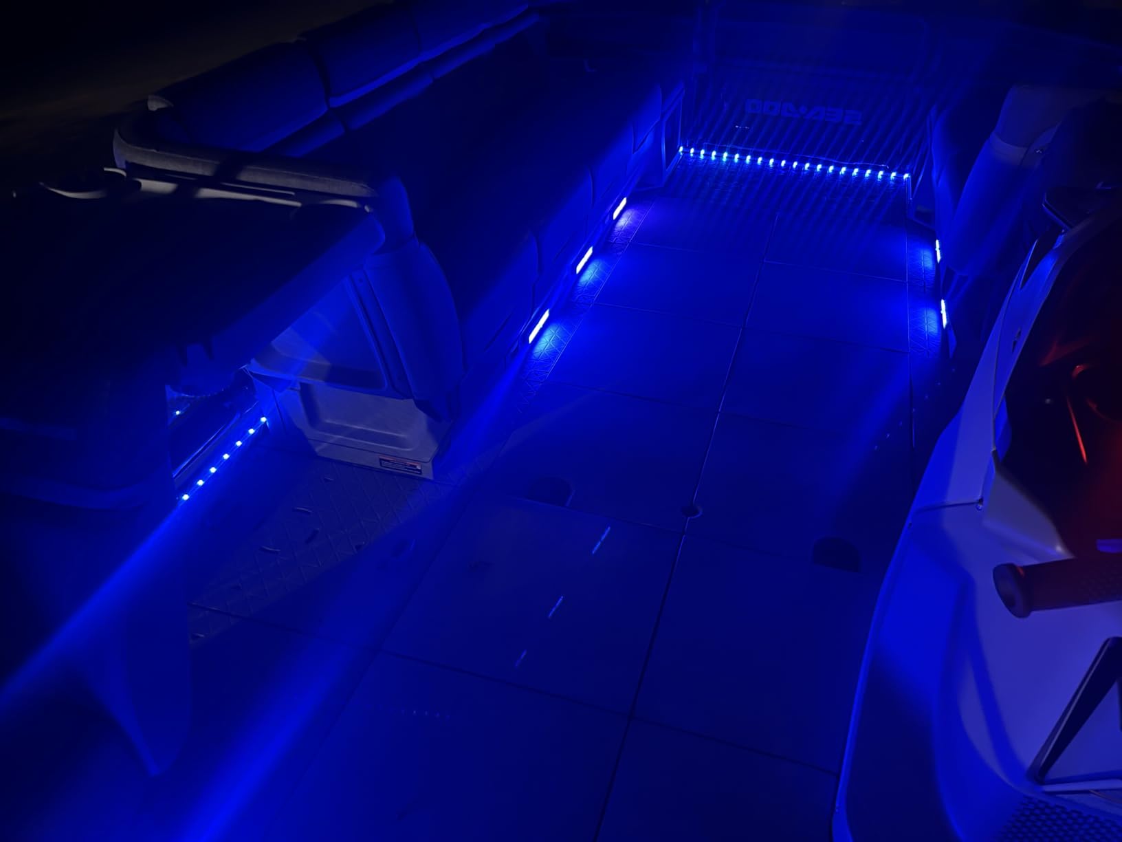65.6FT Boat Lights LED Waterproof, Pontoon Boat Led Lights Strip, Marine Led Strip Light, Multicolor 12v RGB LED Strips Outdoor IP67, Night Fishing Lighting with APP & Remote for Bass Jon, RV, Kayak customer photo 1