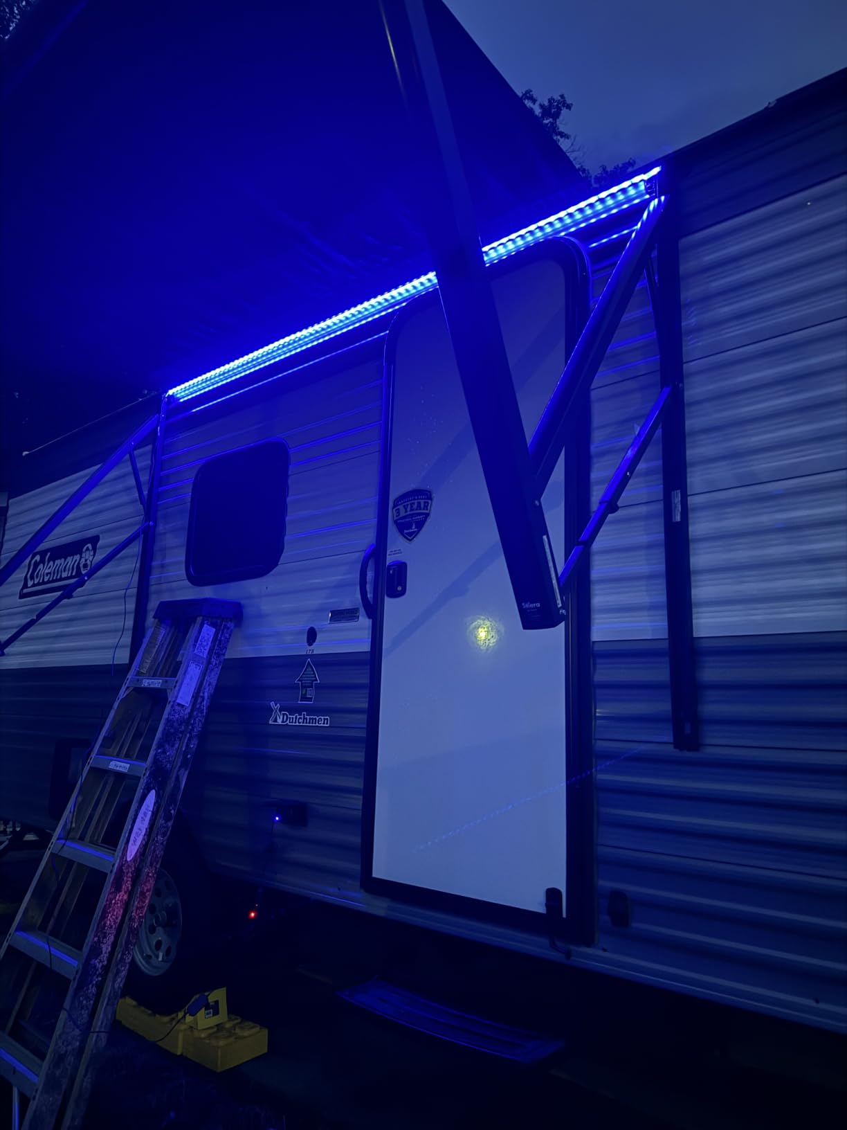 20FT RV Awning LED Light Strip, Camper Awning Lights Waterproof Underglow Led Light kit for RV Canopy Exterior, Travel Party, Van, Camper customer photo 1