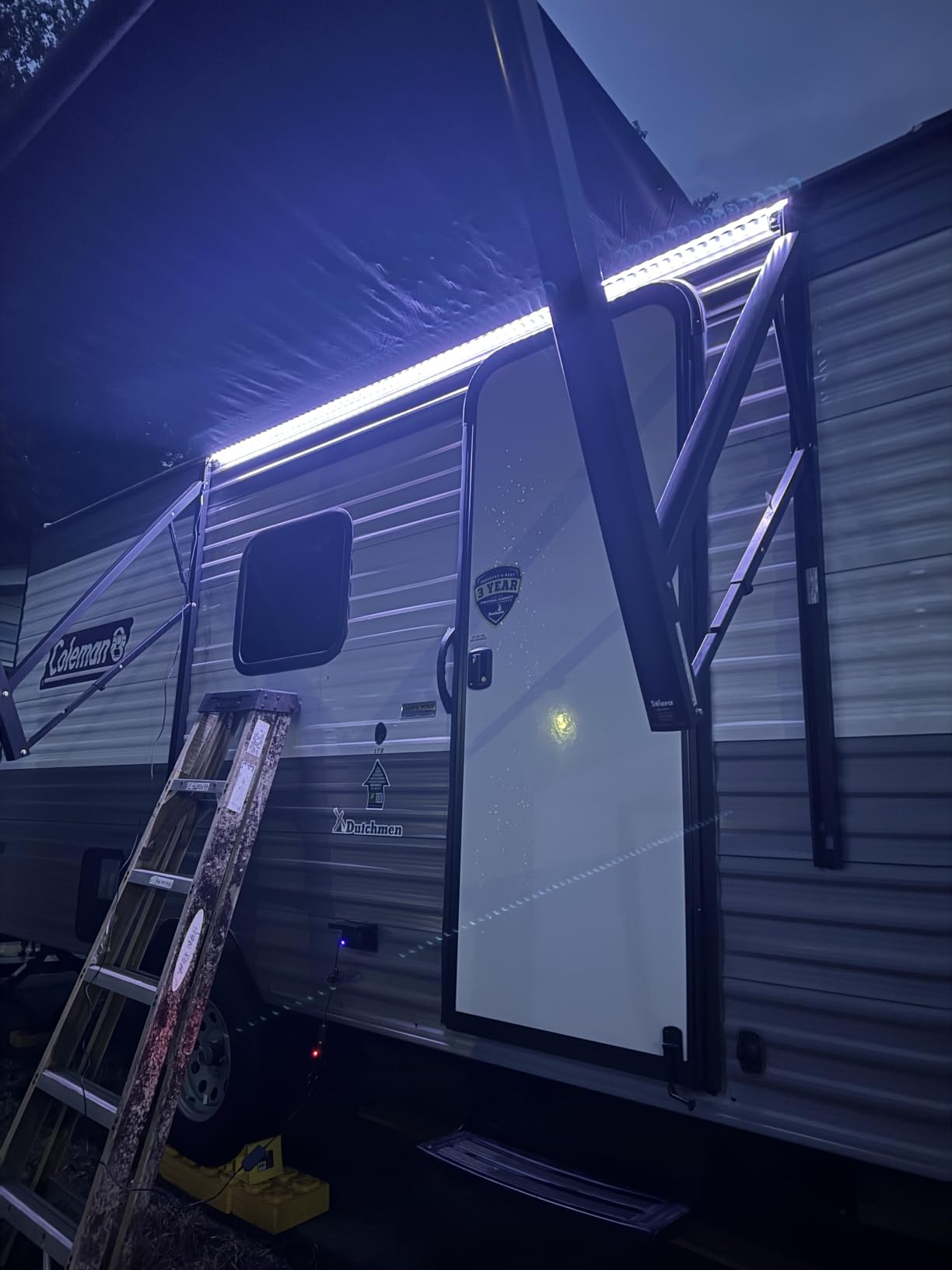 20FT RV Awning LED Light Strip, Camper Awning Lights Waterproof Underglow Led Light kit for RV Canopy Exterior, Travel Party, Van, Camper customer photo 2