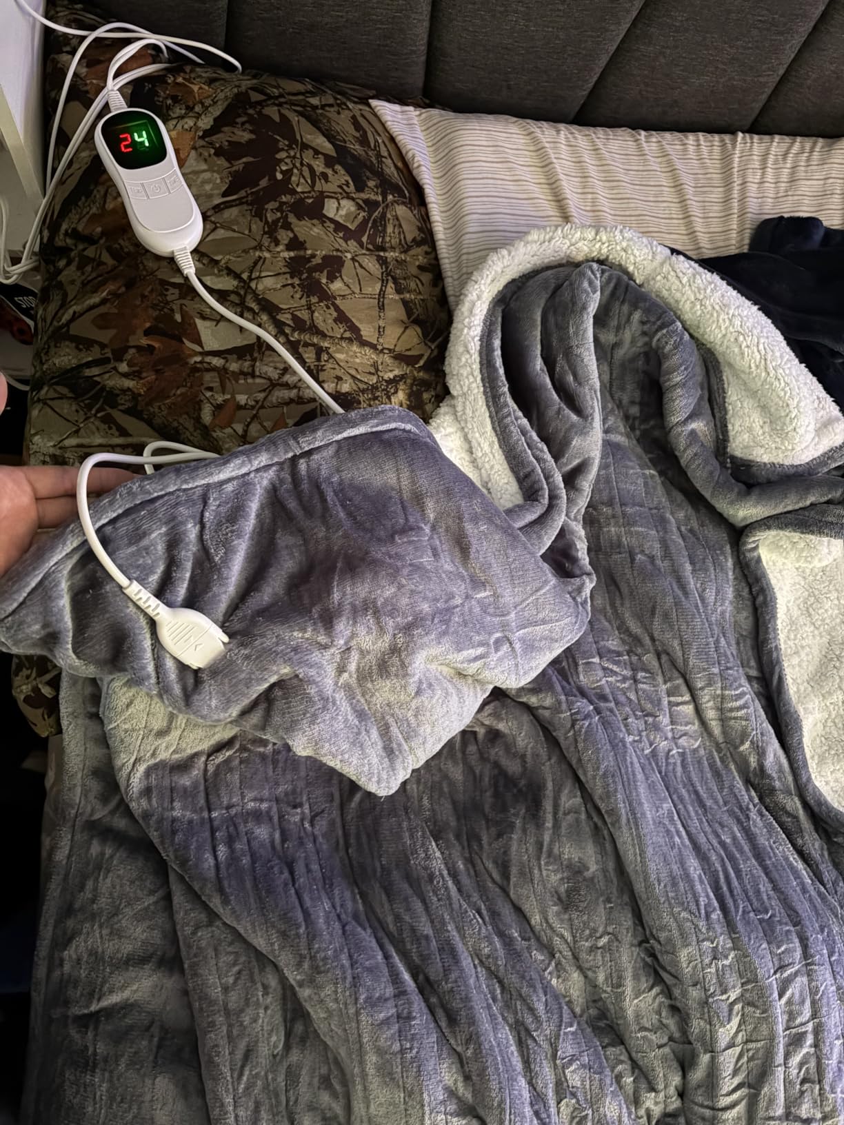 Homemate Electric Heated Blanket Queen Size - 84