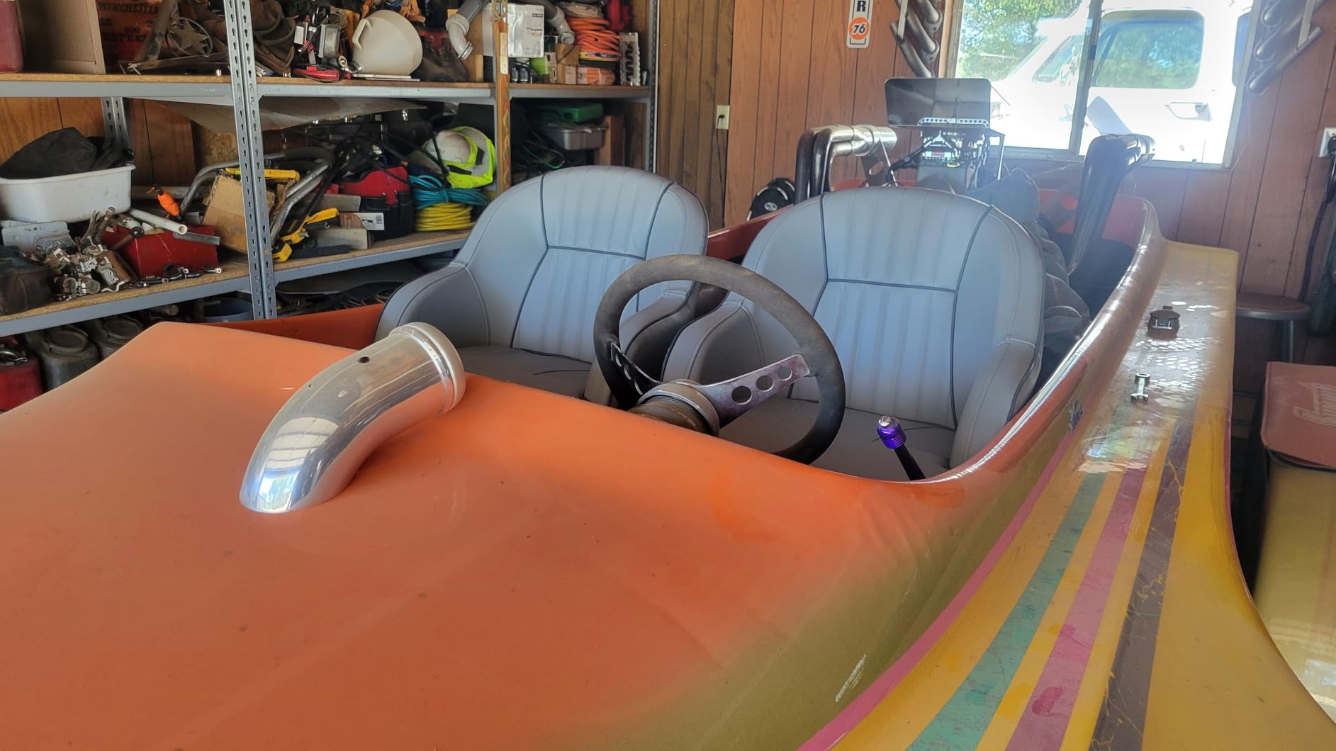 Pontoon Captain Seat Marine Boat Bucket Seats Low Back Captains Chair with Armrest customer photo 2