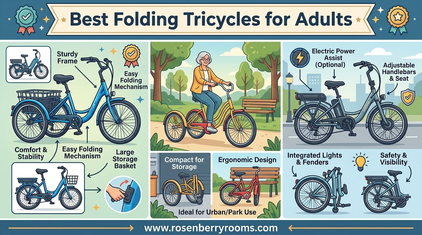 best folding tricycles for adults