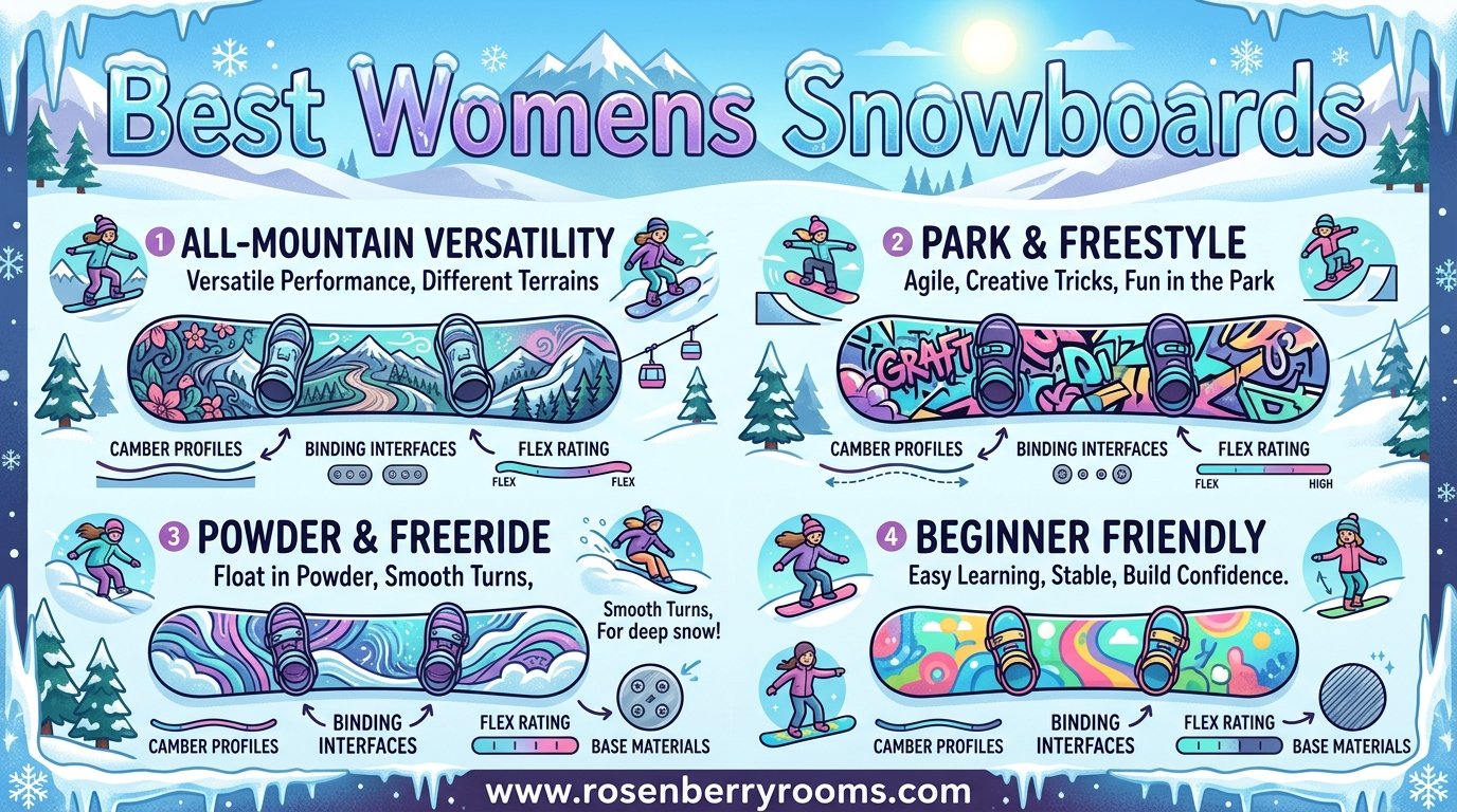 best womens snowboards