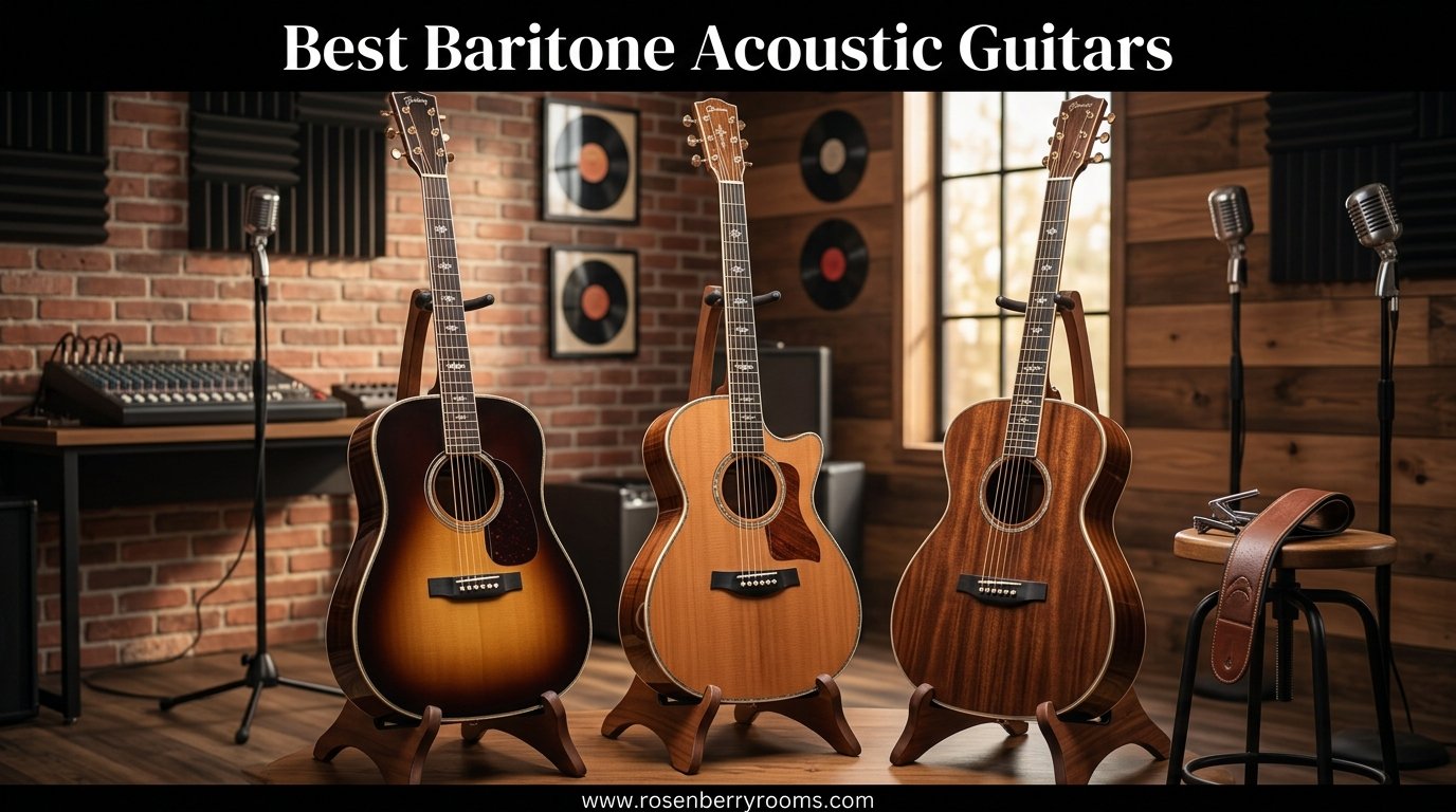 best baritone acoustic guitars