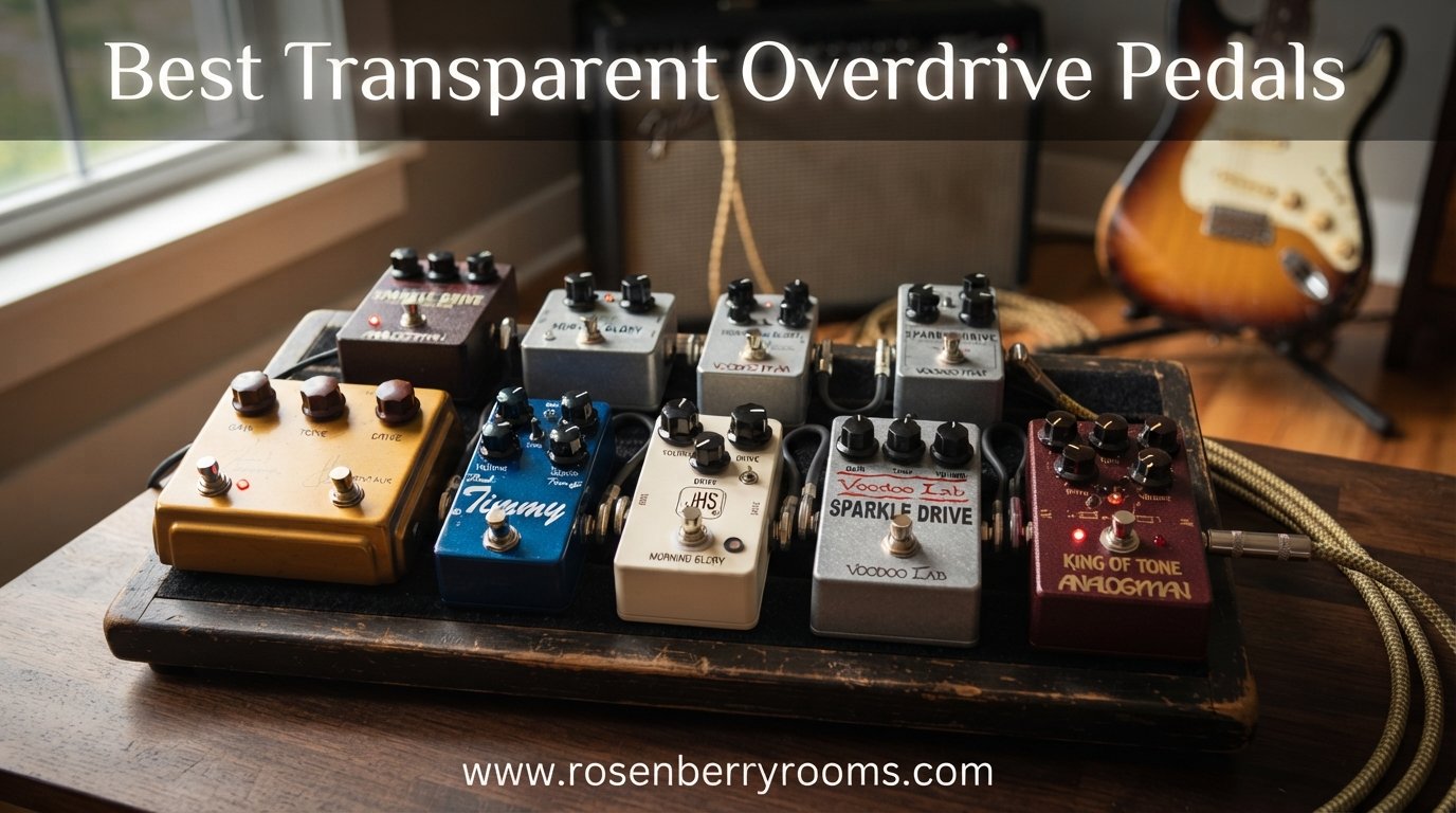 best transparent overdrive pedals
