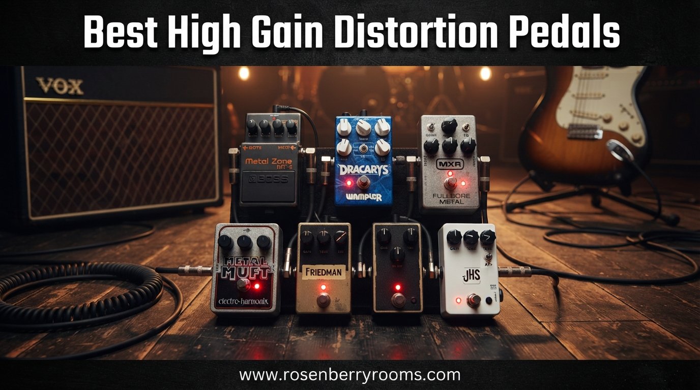 best high gain distortion pedals