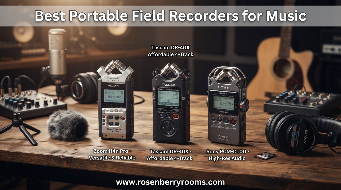 best portable field recorders for music