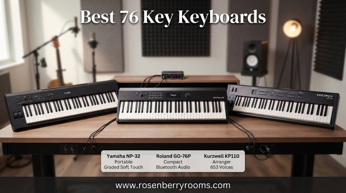 best 76 key keyboards
