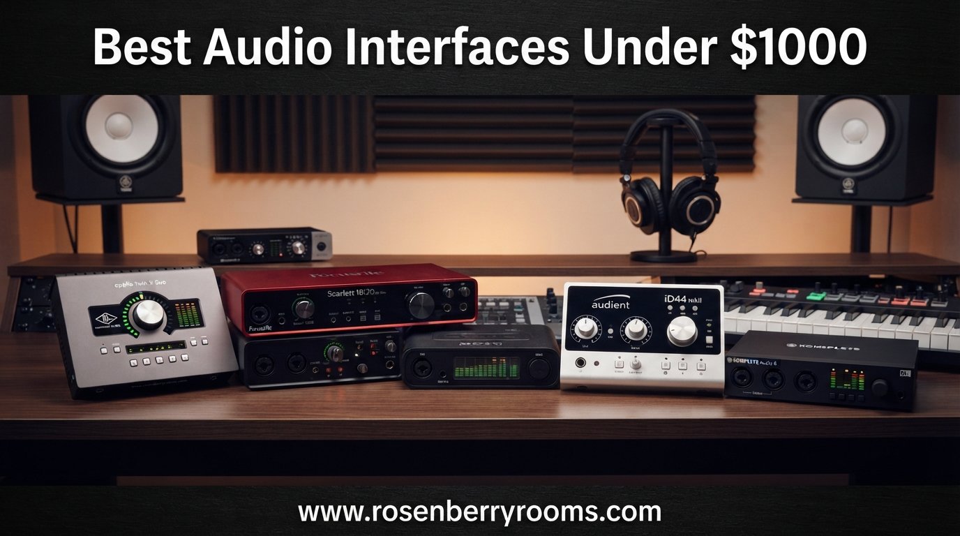 best audio interfaces under 1000
