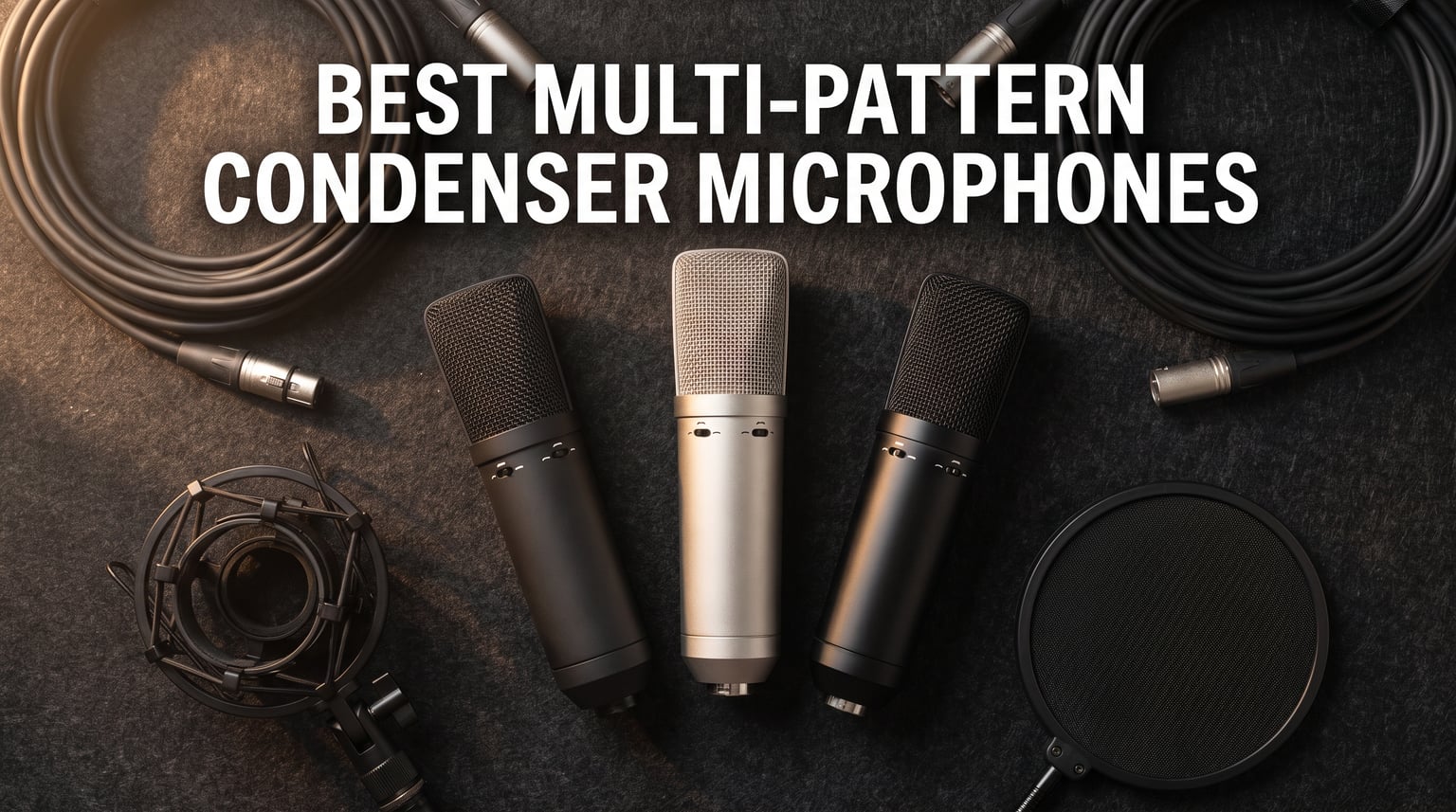 best multi pattern condenser microphones