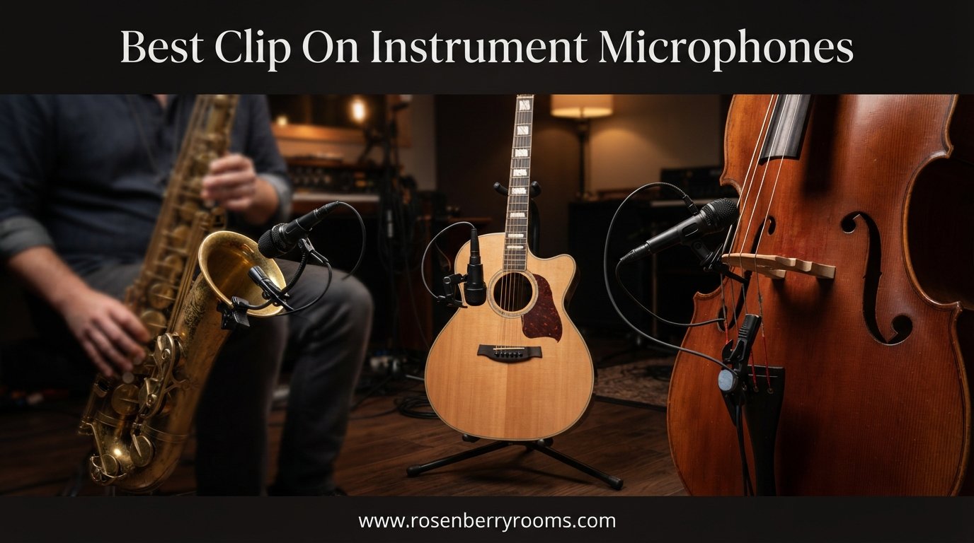 best clip on instrument microphones