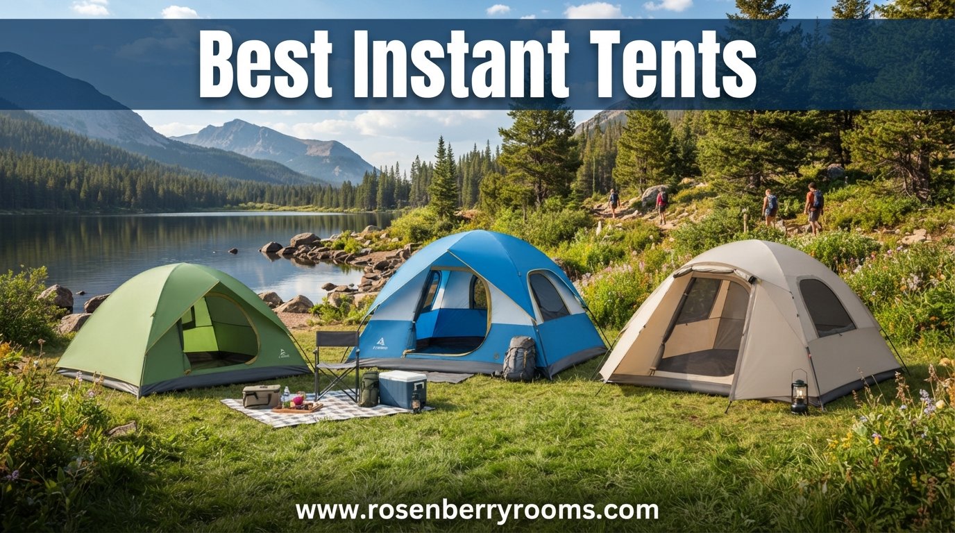 best instant tents