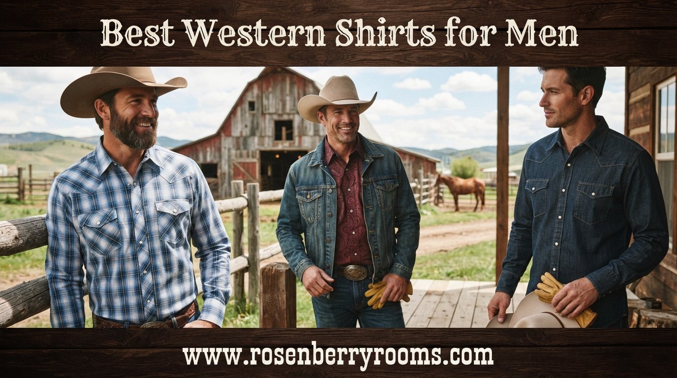best western shirts for men