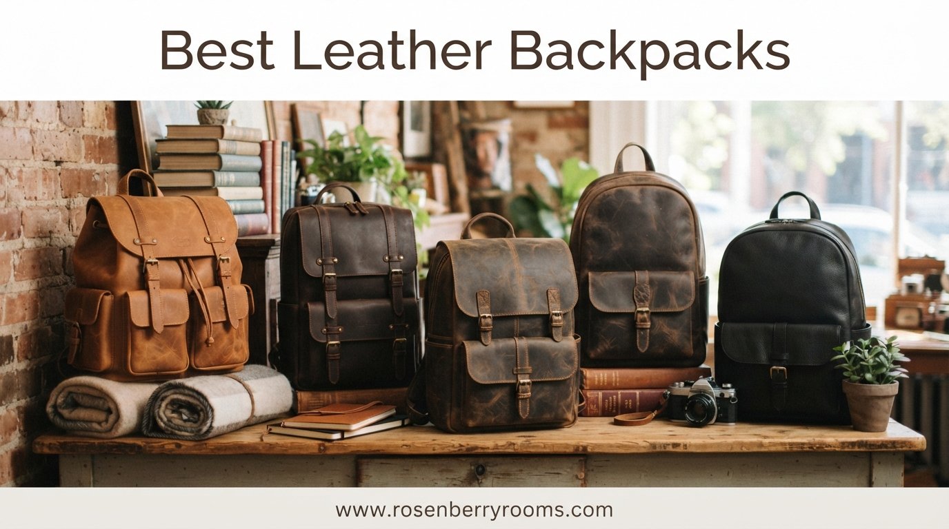 best leather backpacks