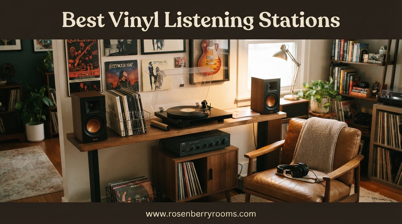 best vinyl listening stations