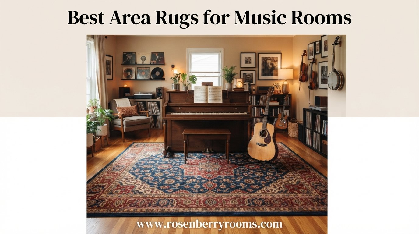best area rugs for music rooms