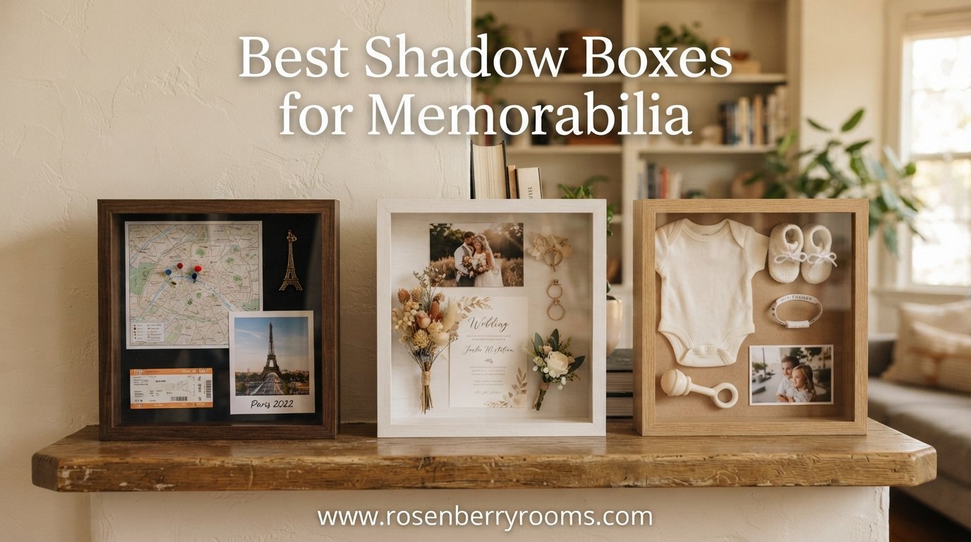 best shadow boxes for memorabilia