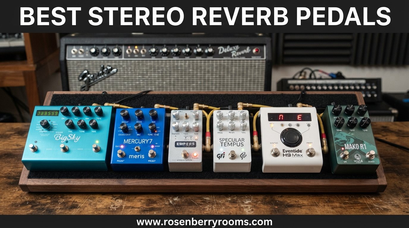 best stereo reverb pedals