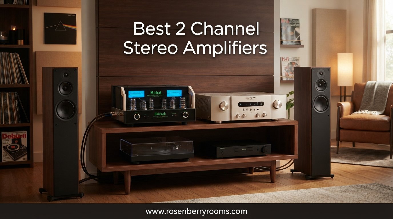 best 2 channel stereo amplifiers