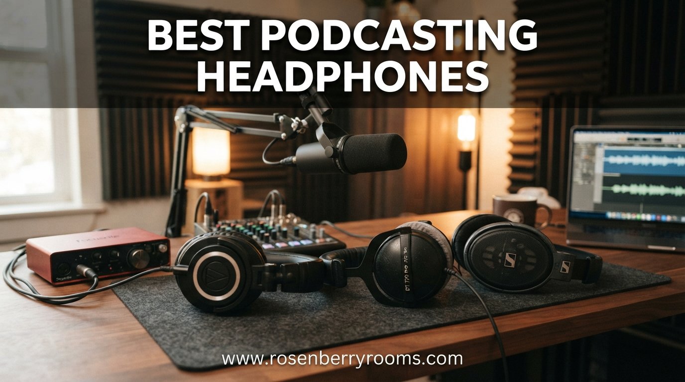 best podcasting headphones