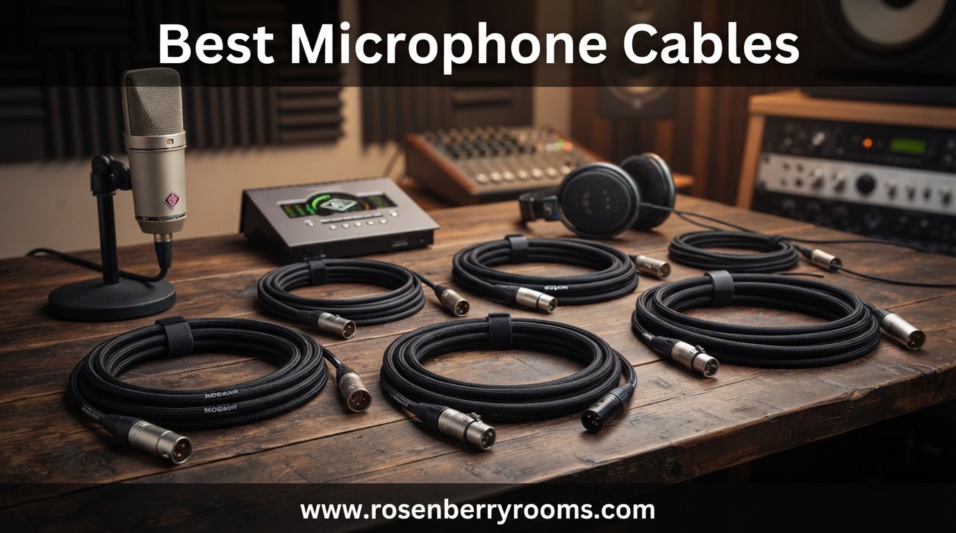 best microphone cables