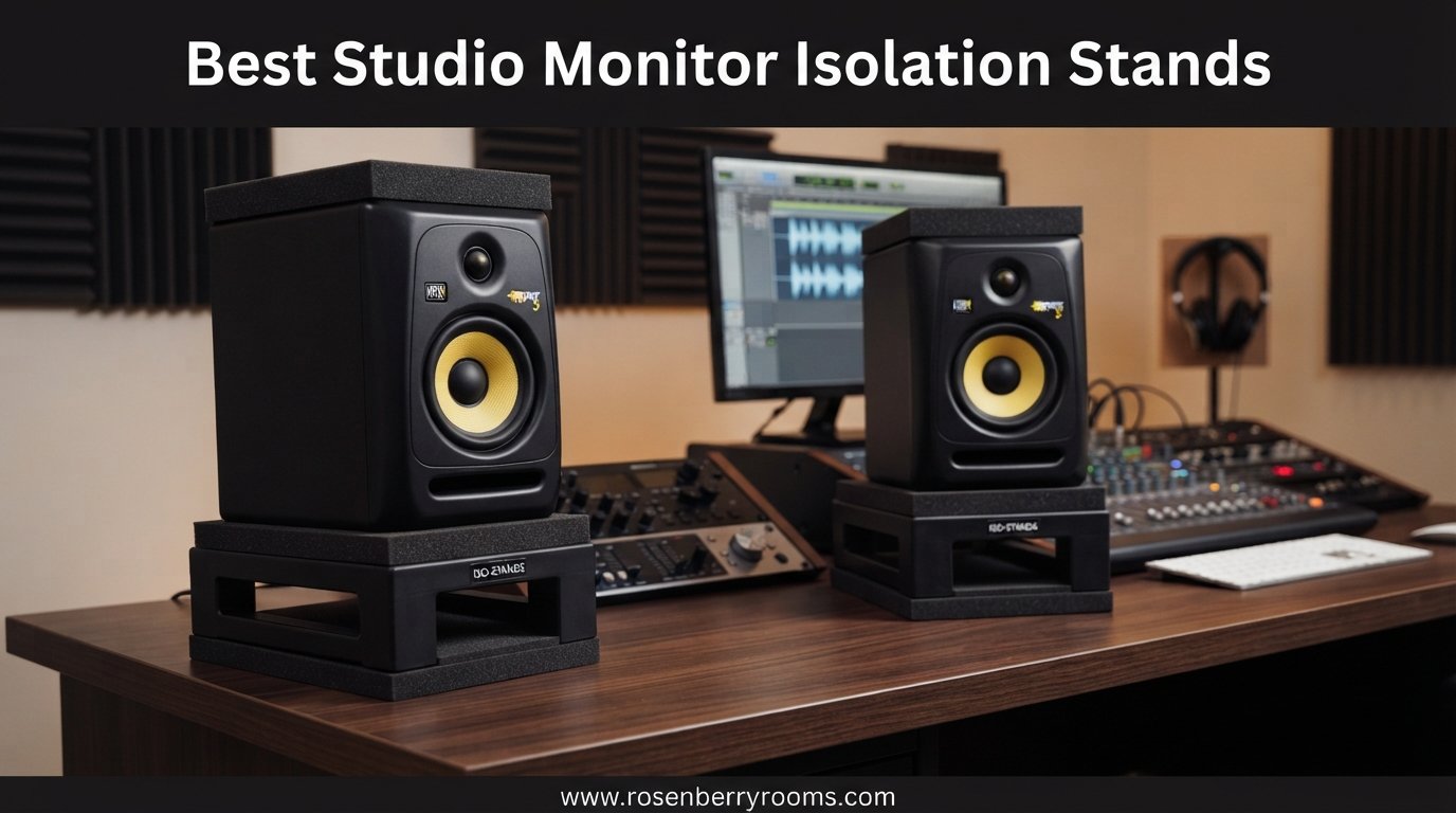 best studio monitor isolation stands
