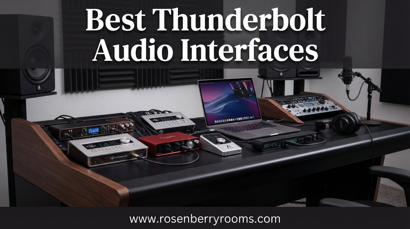 best thunderbolt audio interfaces